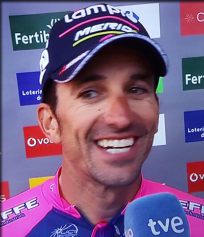 RUBEN PLAZA  victoire magistrale dans la dernière étape de montagne de la vuelta 2015